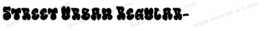 Street Urban Regular字体转换